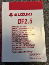 Suzuki df2.5 manual for sale  EAST COWES