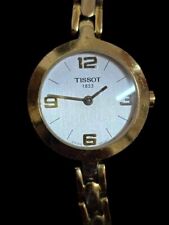 Usado, Relógio feminino Tissot 1853 tom dourado 30 mm aço inoxidável resistente à água comprar usado  Enviando para Brazil