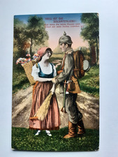 Postkarte gelaufen 1915 gebraucht kaufen  Suhl