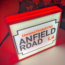 Liverpool light box for sale  PENTRE