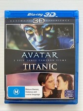 Blu Ray - 3D AVATAR / TITANIC (2013) Região B comprar usado Blu Ray - 3D AVATAR / TITANIC (2013) Região B comprar usado  Enviando para Brazil