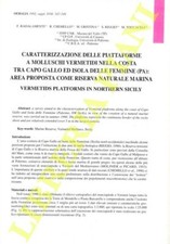 Molluschi vermetidi nella usato  Italia