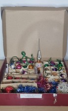 Vintage glass christmas for sale  ABERDARE