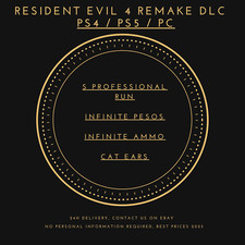 Usado, Resident Evil 4 Remake [PS4/PS5/PC] | Orelhas de Gato / Munição Infinita – Configuração Definitiva comprar usado  Enviando para Brazil