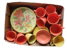Vintage melamine dishes for sale  Evans