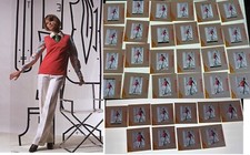 ROGER PRIGENT Caixa 34 Orig Anos 70 Moda Slides Mod Outfit Lucite Cadeira Cromada VV comprar usado  Enviando para Brazil