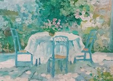 Ancien tableau peinture d'occasion  Saint-Etienne