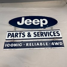 Jeep sign parts for sale  Quincy