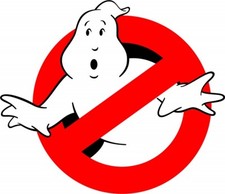 Ghostbusters logo 80s for sale  MANCHESTER