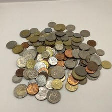 Um pequeno pacote sortido de moedas de países internacionais 556 g (C5) NS#8137, usado comprar usado  Enviando para Brazil