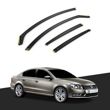 Defletores de vento VW Passat B6/B7 2005-2014 5 portas sedã 4 peças coloridas, usado comprar usado  Enviando para Brazil