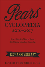 Pears cyclopaedia 2016 for sale  ROSSENDALE