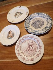 Lot assiettes anciennes d'occasion  Senozan