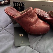 Frye leather clogs for sale  Signal Mountain