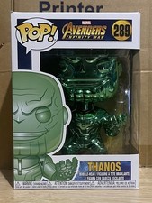 Funko Pop Marvel - Thanos (Cromo Verde) - Vingadores Guerra Infinita - Não. 289, usado comprar usado  Enviando para Brazil