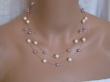 Collier couleur ivoire d'occasion  Saint-Maixent-l'École