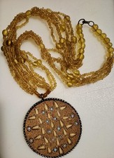 Vintage amber bead for sale  Jacksonville