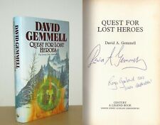 David Gemmell - Quest for Lost Heroes - Signed - 1st/1st (1990 First Edition DJ) comprar usado  Enviando para Brazil