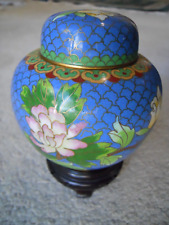 Cloisonne blue floral for sale  El Segundo