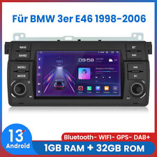 Do BMW E46 serii 3 318 320 325 M3 Radio samochodowe Android 13 GPS Nawigacja RDS BT FM DAB + 32GB, używany na sprzedaż  Wysyłka do Poland