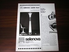 Lampada selenova design usato  Italia