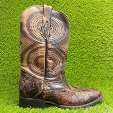 Botas caubói faroeste masculinas tamanho 8 marrom clássico couro ao ar livre Nelore comprar usado Botas caubói faroeste masculinas tamanho 8 marrom clássico couro ao ar livre Nelore comprar usado  Enviando para Brazil