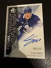 2023-24 SP Autentyczny retro FW Auto 550/699 Fraser Minten Toronto Maple Leafs na sprzedaż  Wysyłka do Poland