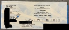 Billet michel sardou d'occasion  Équeurdreville-Hainneville
