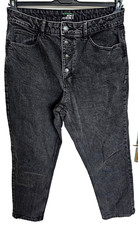Pantalon jeans noire d'occasion  Flers