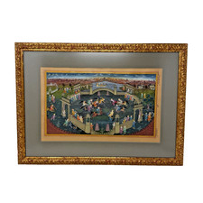Vtg mughal miniature for sale  Los Angeles