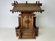 Y9315 KAMIDANA balaustrada de madeira xintoísta alatr Japão antigo budismo budista comprar usado  Enviando para Brazil