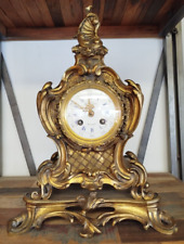 Pendule bronze dore d'occasion  Yffiniac