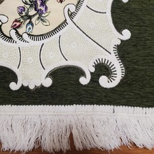 Linda tapeçaria de parede decorativa deslumbrante multicolorida com franja 50 x 27 A.E.B. comprar usado  Enviando para Brazil