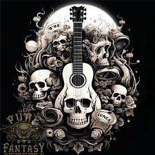 Guitar skull heavy for sale  COVENTRY