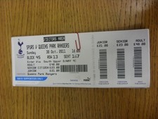 2011 ticket tottenham for sale  BIRMINGHAM