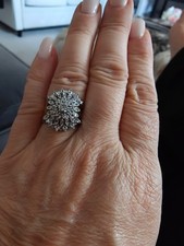 Ladies gold diamond for sale  LEATHERHEAD