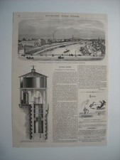Gravure 1867. materiel d'occasion  Laxou