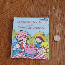 VTG 1982 Strawberry Shortcake & the Fake Cake Surprise Little Pops Pop-Up Book comprar usado  Enviando para Brazil