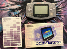 Usado, Nintendo Game Boy Advance Azul Lechoso Región Japonesa Libre Con Caja y Manual segunda mano  Embacar hacia Argentina