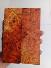 Pcs amboyna burl for sale  Shipping to Ireland