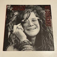 Janis Joplin - In Concert Vinyl LP Columbia C2X31160 1972 Gatefold - Tested comprar usado  Enviando para Brazil