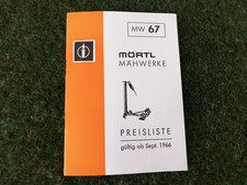 Riginal preisliste mörtl gebraucht kaufen  Leiblfing