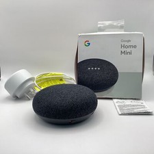 Google Home Mini 1ª Geração Carvão com Cabo e Caixa - Funcionando (D1) W#659 comprar usado  Enviando para Brazil
