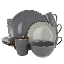 Elama round stoneware for sale  USA