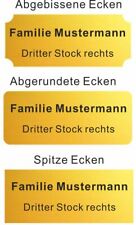 Türschild messing inkl gebraucht kaufen  Witzenhausen