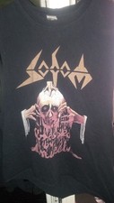 Camisa Sodom Bathory Sarcofago Mystifier Kreator, Hellhammer, Venom, Celtic Frost, usado comprar usado  Enviando para Brazil