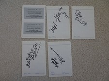 Zettel ticket autogramme gebraucht kaufen  Deutschland