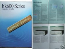 Brochure amplificateur harman d'occasion  Rennes-