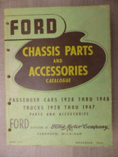 Catálogo de piezas y accesorios chasis Ford 1928-1948 autos y camionetas 1928-1947 segunda mano  Embacar hacia Mexico