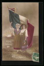 Old postcard alsace d'occasion  Expédié en Belgium